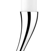Cobra Floor Candleholder Stainless Steel Mirror Small